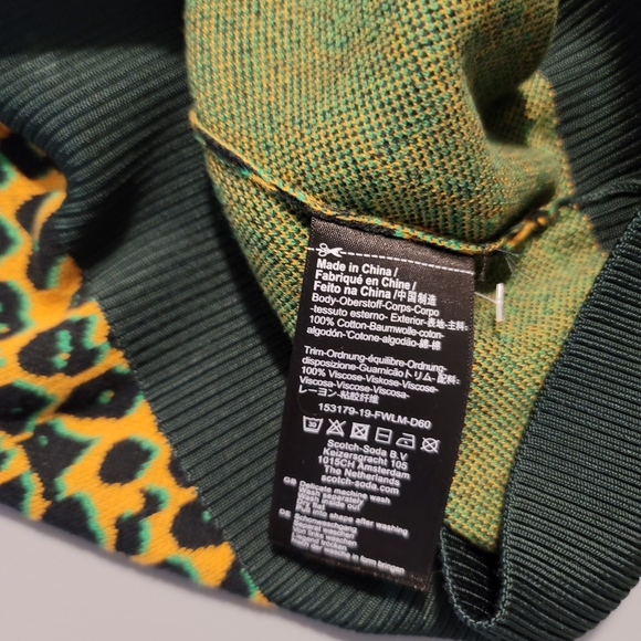 Scotch and Soda Leopard Print Cardigan - Picture 9 of 9